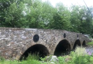 Meadows Road Bridge in summer