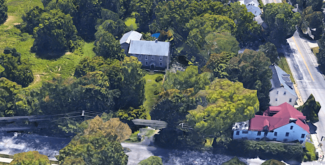 Abolition Hall Corson Homestead birds eye (1)