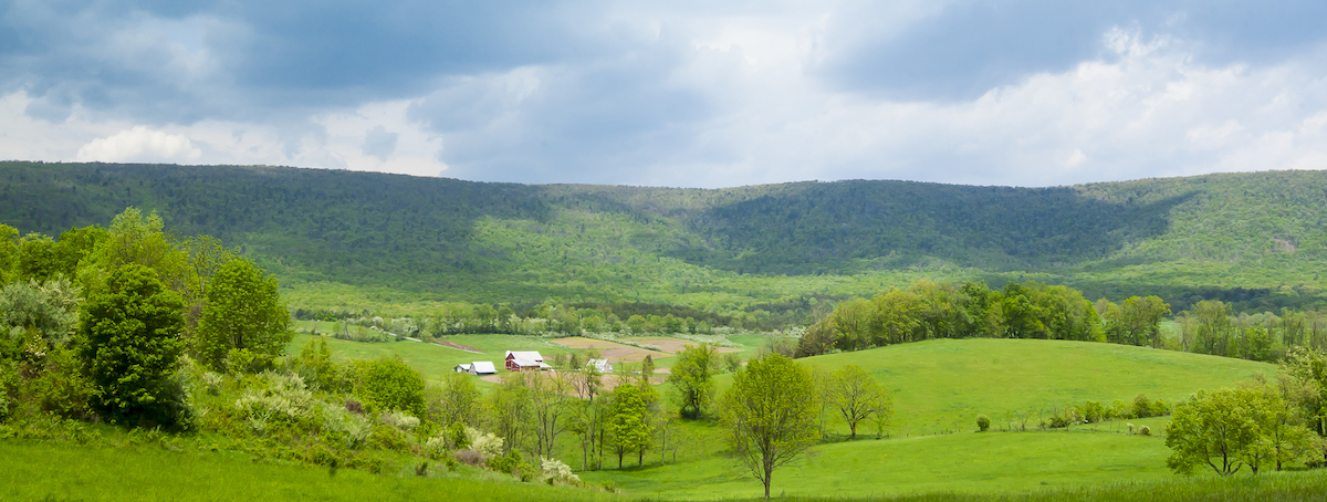 Dutch Corner valley and ridgeline