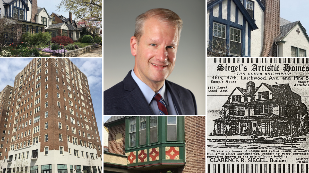 Paul Steinke and Garden Court neighborhood collage