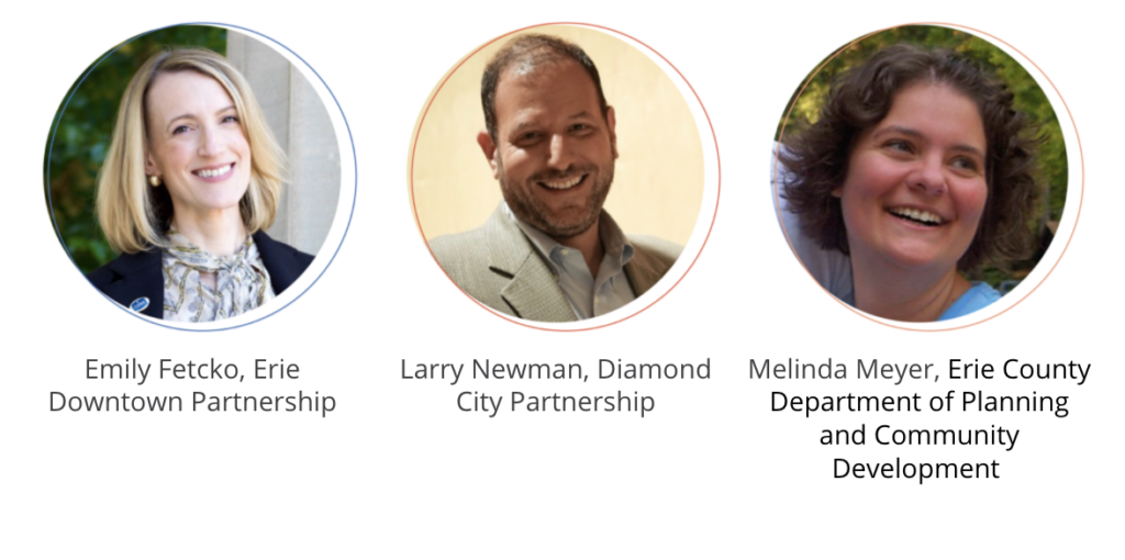 Emily Fetcko, Larry Newman and Melinda Meyer