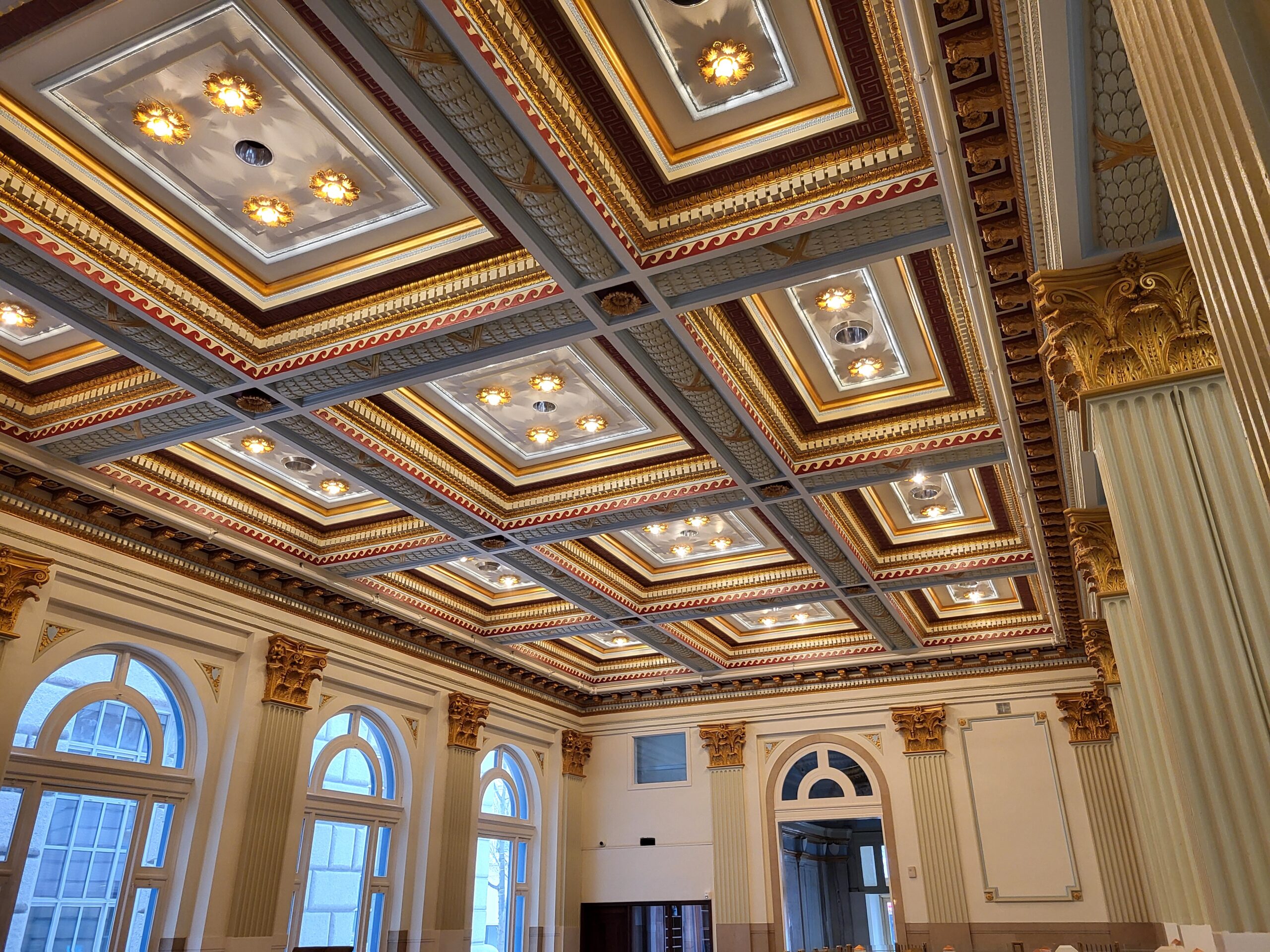 Ceiling of the Berks County Trust Company