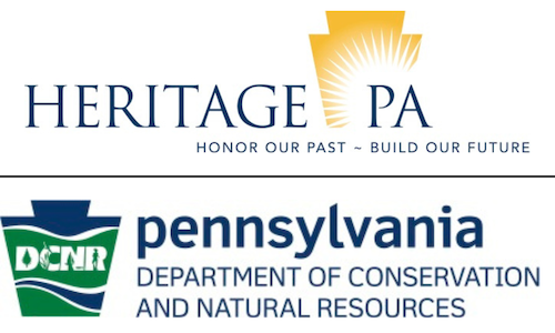 Heritage Pennsylvania and DCNR logos