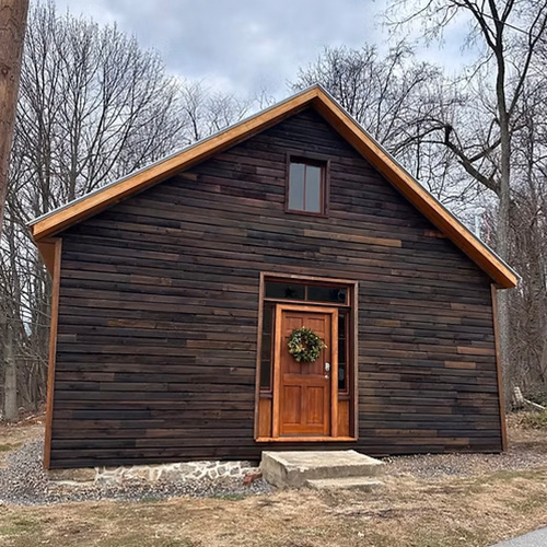 Historic Mount Tabor AME Church front elevation Mount Holly Springs