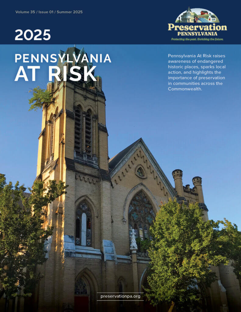 2025 Pennsylvania At Risk Publication Cover with Church